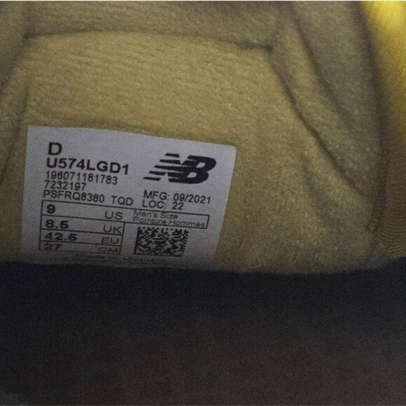 New Balance 574 Bodega Classic Men Size 9 Blue Used 112025 - Picture 11 of 11